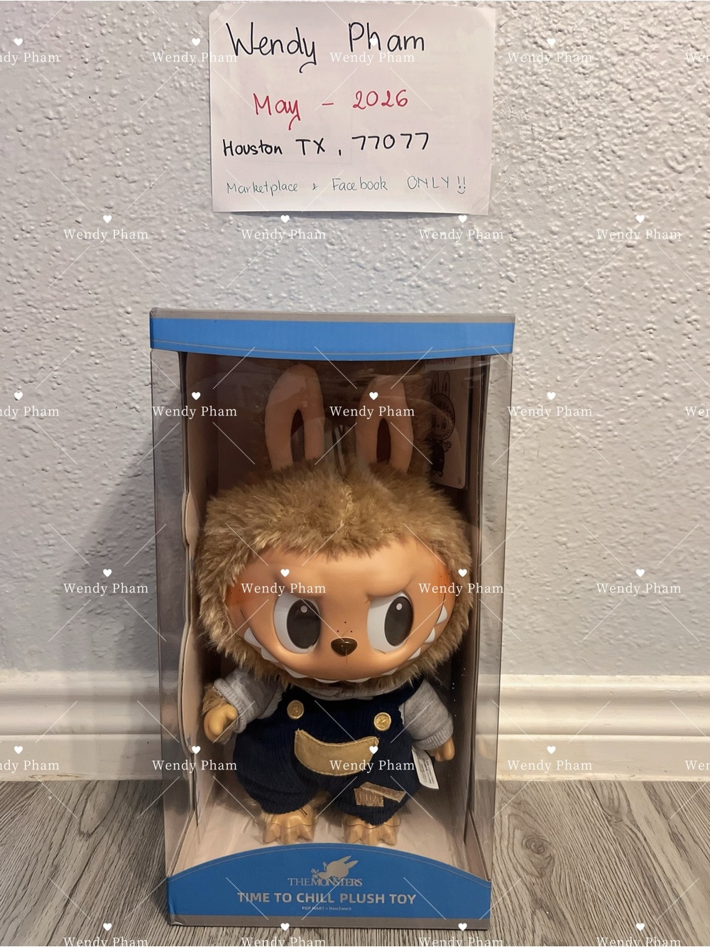 Labubu Time to Chill mid-size Plush Doll